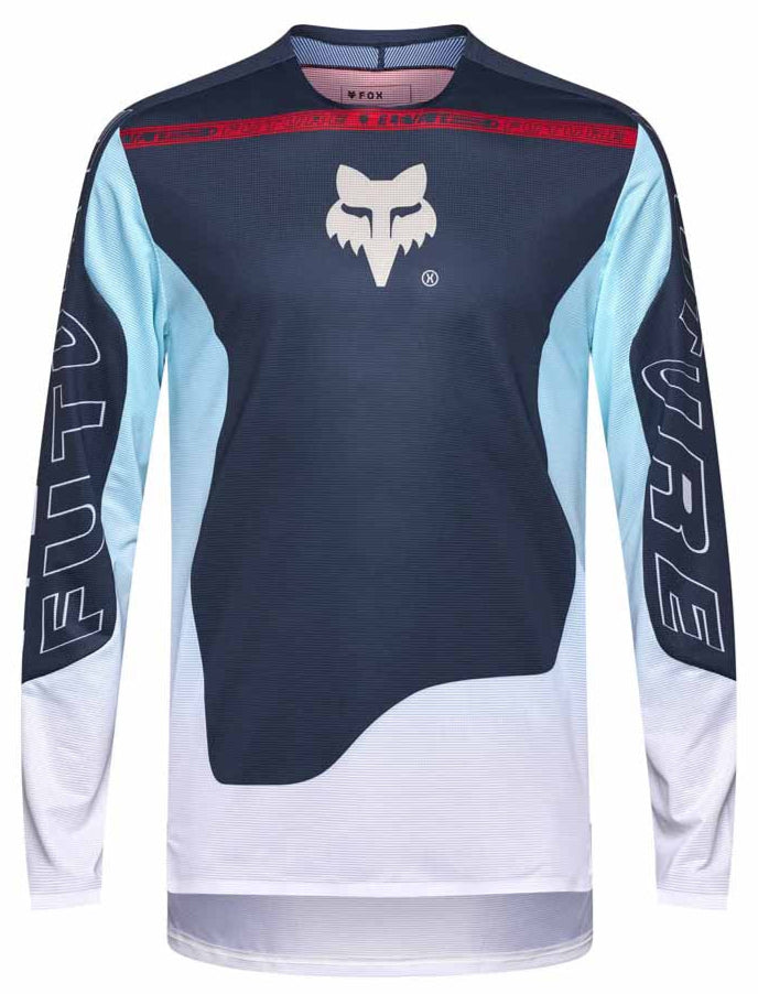 Fox Flexair Long Sleeve Jersey Elevated Midnight FRONT 