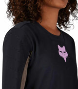 Fox Racing Defend Long Sleeve Jersey Park Black DETAILS