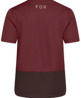 Fox Youth Ranger Short Sleeve Jersey Fox Head Rust BACK