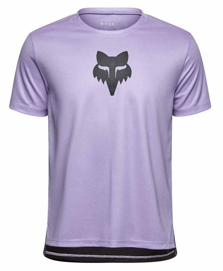 Fox Youth Ranger Short Sleeve Jersey Fox Head Lilac FRONT
