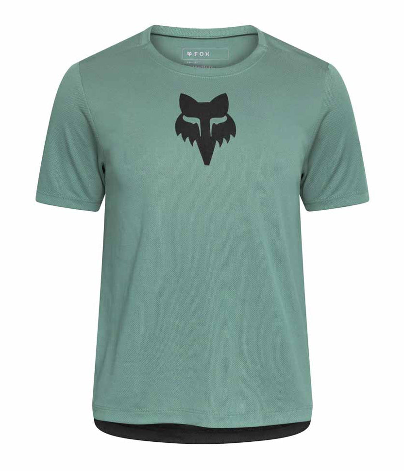 Fox Youth Ranger SS Jersey Pine Fox Head FRONT
