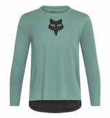 Fox Youth Ranger Long Sleeve Jersey Pine Fox Head FRONT