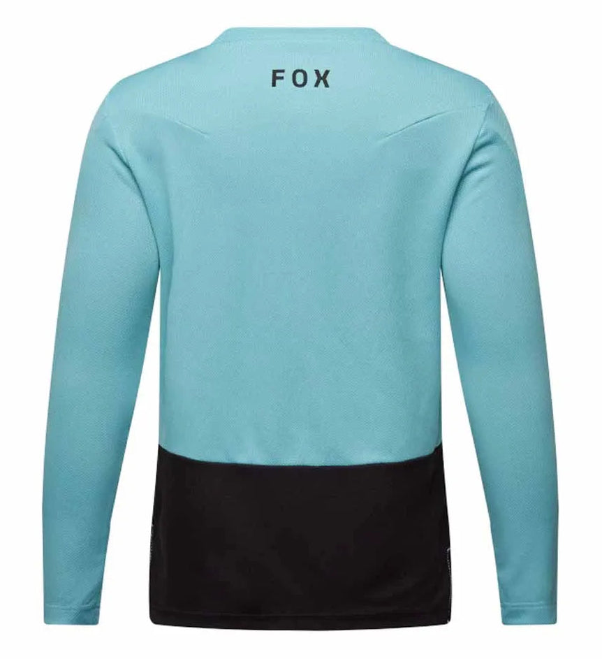 Fox Youth Ranger Long Sleeve Jersey VntWsh Fox Head BACK