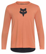 Fox Youth Ranger Long Sleeve Jersey Fox Head Coral FRONT