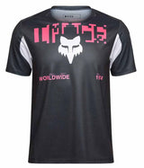 Fox Youth Ranger Short Sleeve Jersey Digi Imag Black FRONT