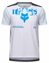 Fox Youth Ranger Short Sleeve Jersey Digi Imag White FRONT