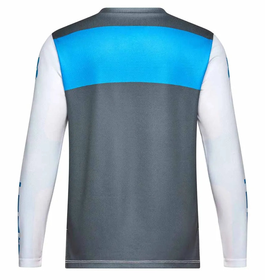 Fox Youth Ranger Long Sleeve Jersey Digi Imag White BACK