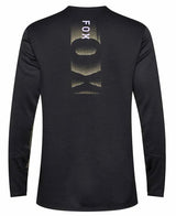 Fox Youth Defend Long Sleeve Jersey Park Black BACK