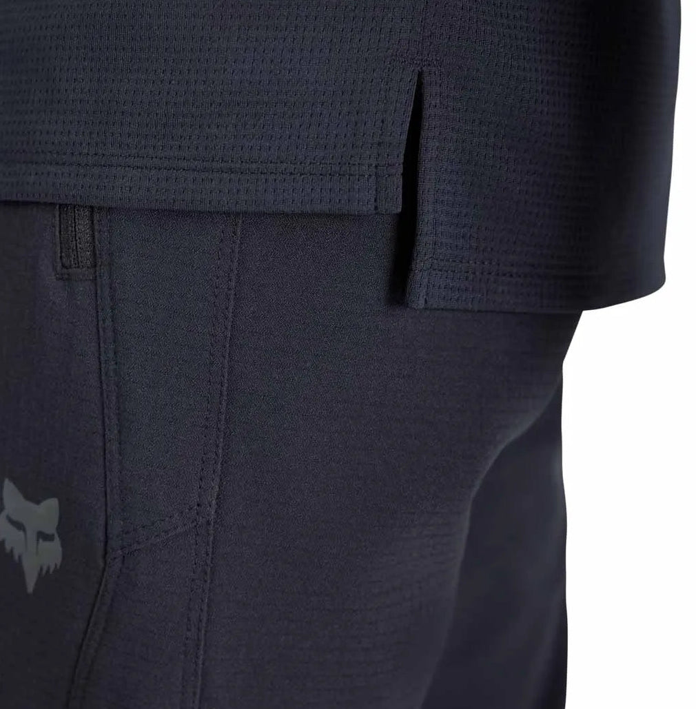 Fox Youth Defend Long Sleeve Jersey Park Black DETAILS