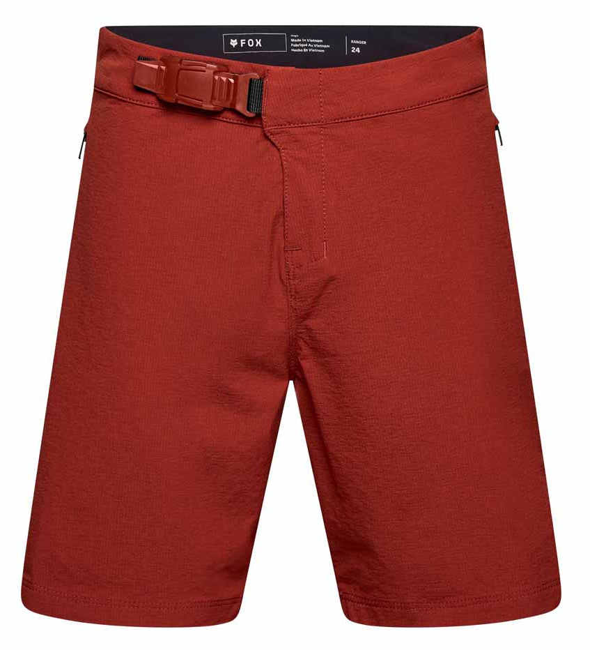 Fox Youth Ranger Short with Liner Rust FRONT