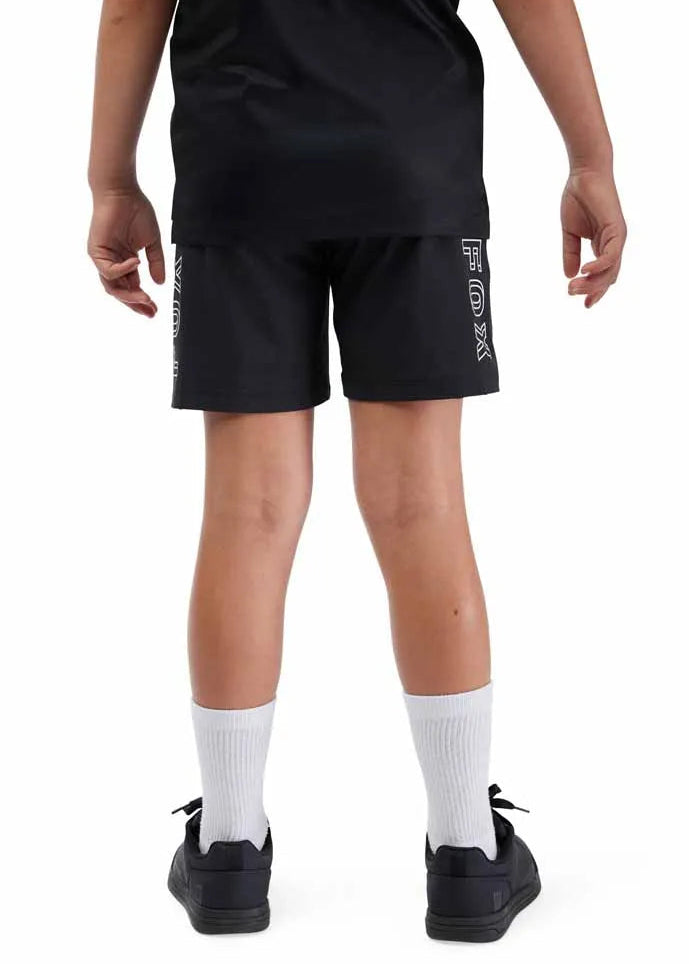 Fox Youth Ranger Digi Image Shorts Black BACK DETAILS