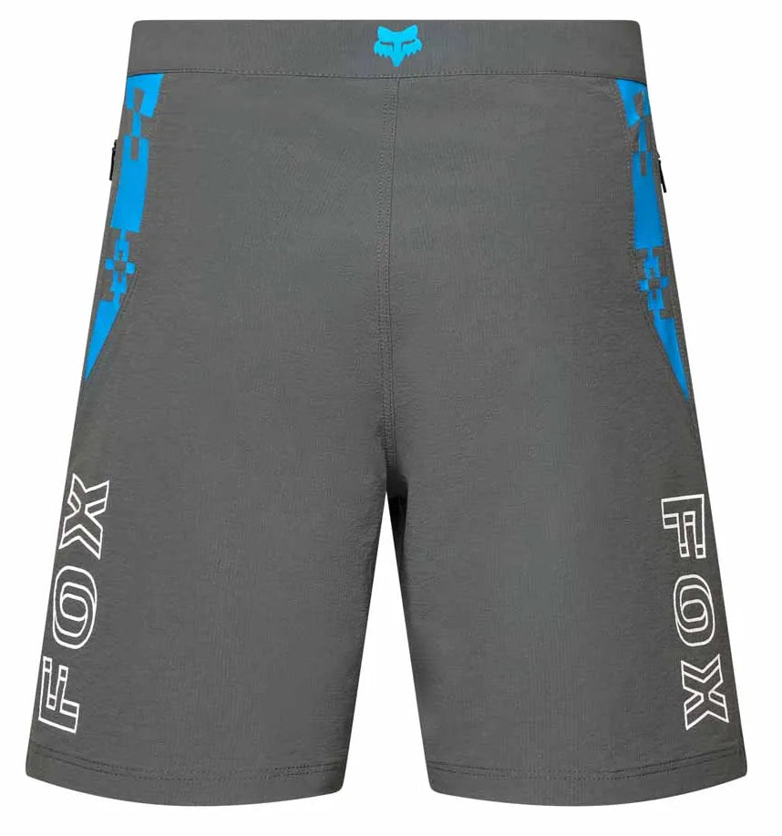 Fox Youth Ranger Digi Image Shorts Dark Shadow BACK