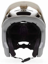 Fox Dropframe Pro Grid Helmet Light Grey
