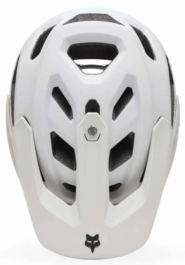 Fox Dropframe Pro Grid Helmet Light Grey