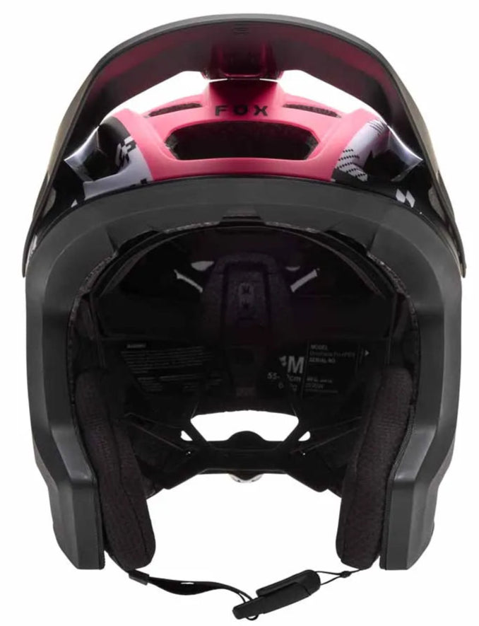 Fox Dropframe Pro Digi Image Black/White Helmet