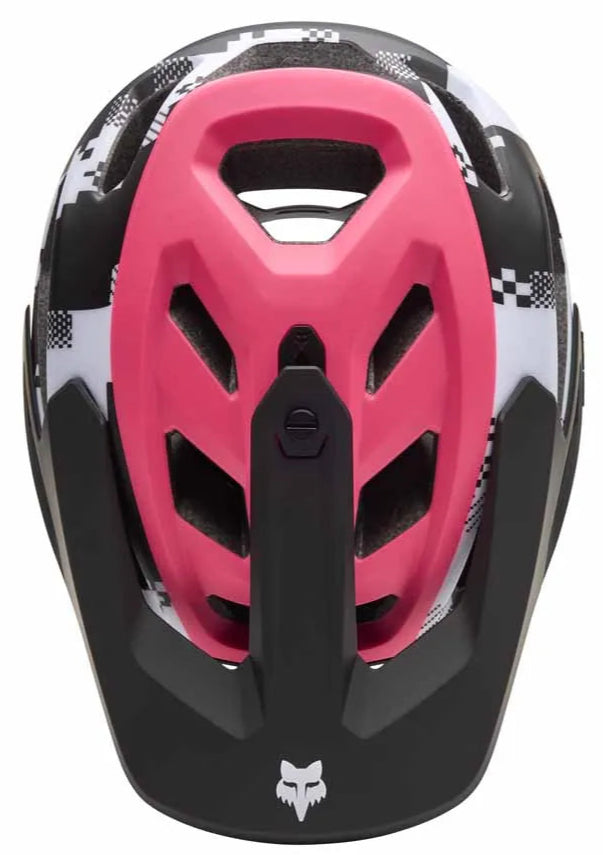 Fox Dropframe Pro Digi Image Black/White Helmet
