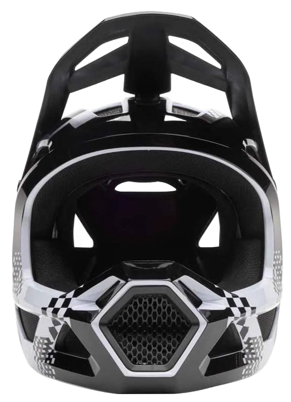 Fox Rampage Digi Image Black/White Helmet
