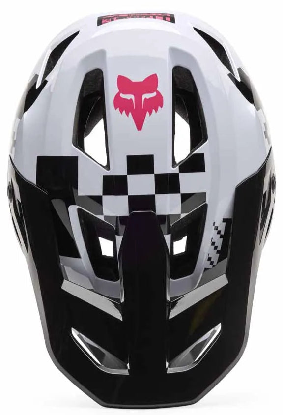 Fox Rampage Digi Image Black/White Helmet