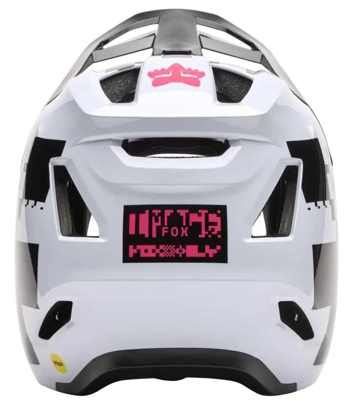Fox Rampage Digi Image Black/White Helmet