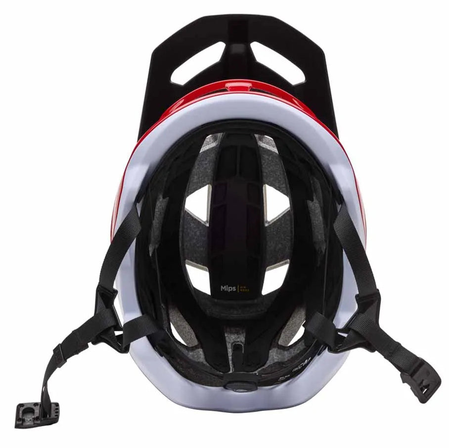 Fox Speedframe Pro Defy Helmet Flo Red