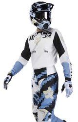 Fox Racing 180 Digi Image White Jersey SIDE-FRONT FACING MODEL
