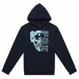Fox Youth Image Skull Fleece Pullover Midnight FRONT 