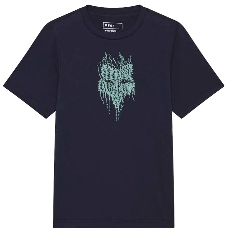 Fox Youth Bark Short Sleeve T-Shirt Midnight FRONT