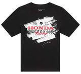 Fox Youth x Honda Short Sleeve Tee Black FRONT