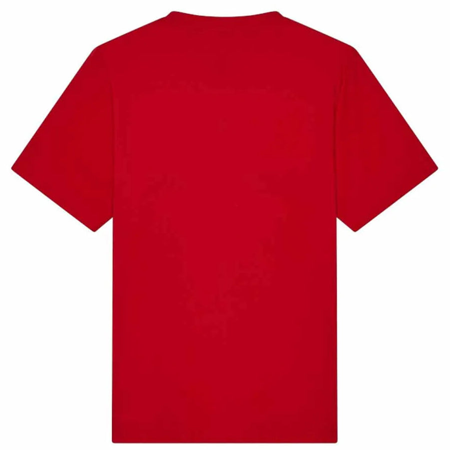 Fox Youth X Honda Short Sleeve Red T-Shirt BACK