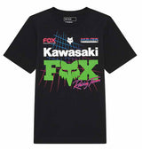 Fox Racing Youth Fox Racing x Kawi SS Tee Black FRONT