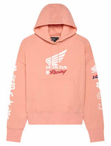 Fox Womens x Honda OV PO Fleece Pullover Pink FRONT