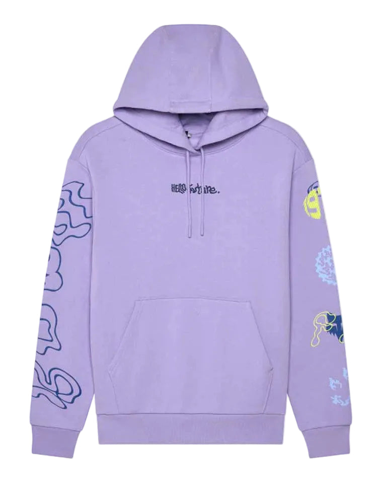 Fox Women's Hello Future Fleece Pullover Lilac FRONT 