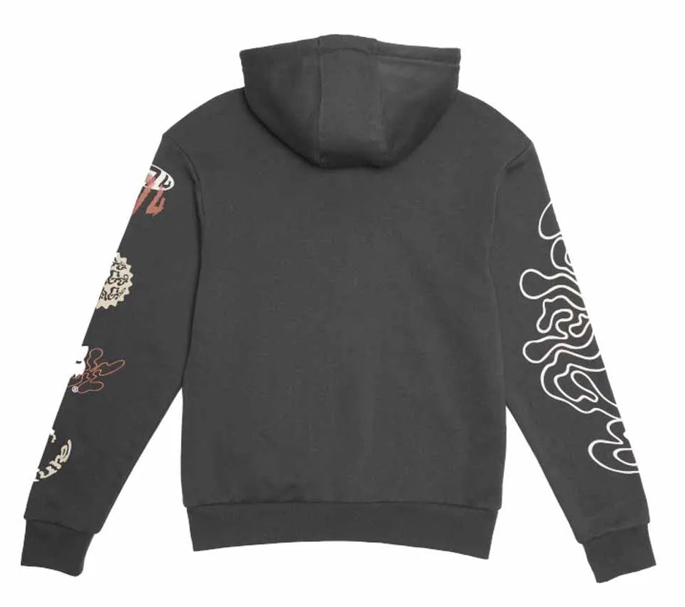 Fox Women's Hello Future Fleece Pullover Dark Shadow BACK 