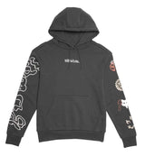 Fox Women's Hello Future Fleece Pullover Dark Shadow FRONT 