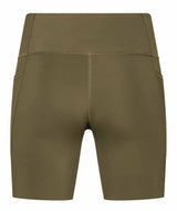 Fox Women's Motive Biker Shorts Olive Green BACK 