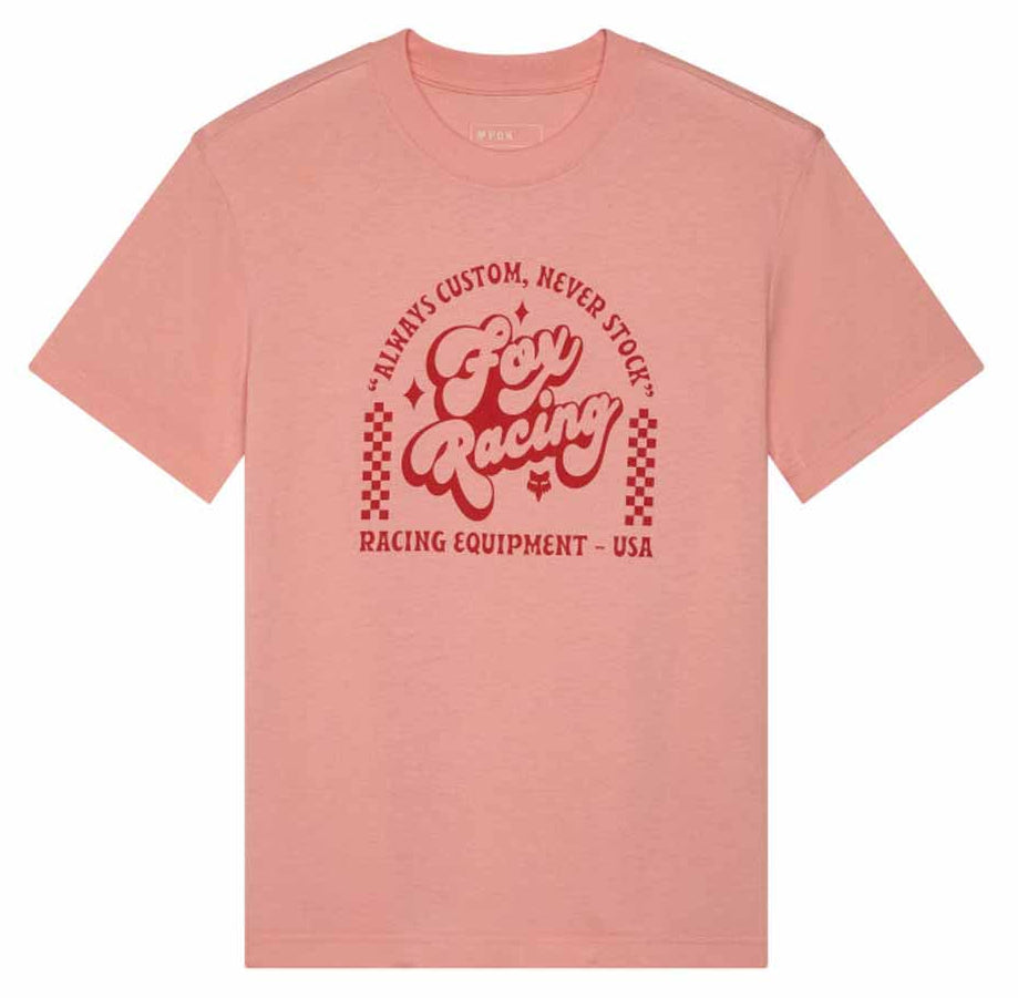 Fox Women's Never Stock SS Tee Pale Pink FRONT
