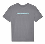 Fox W Elevated SS Tee Steel Gray FRONT FACING MODEL 