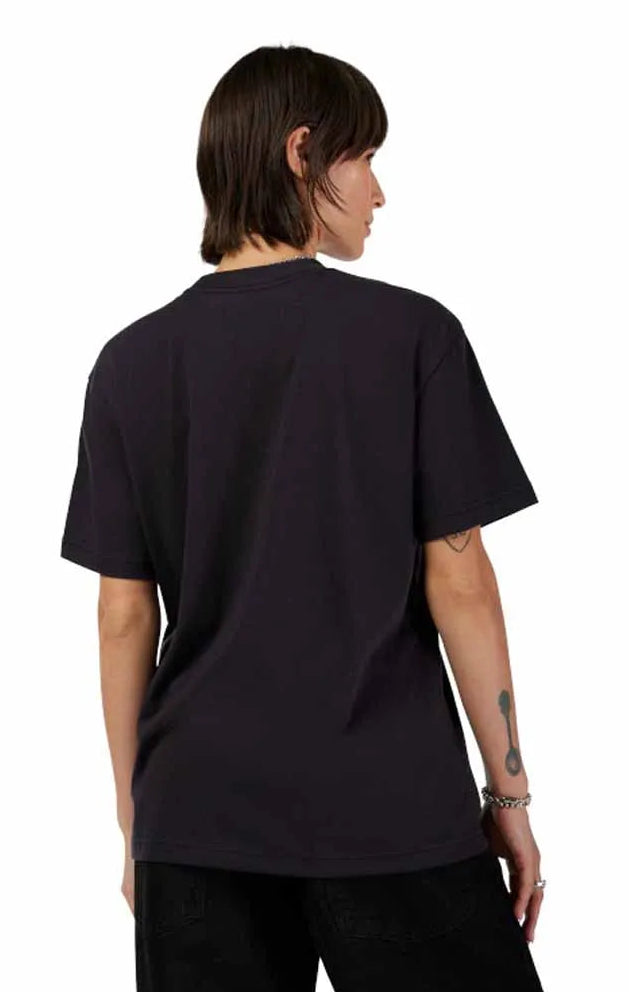 Fox W Elevated SS Tee Black BACK 