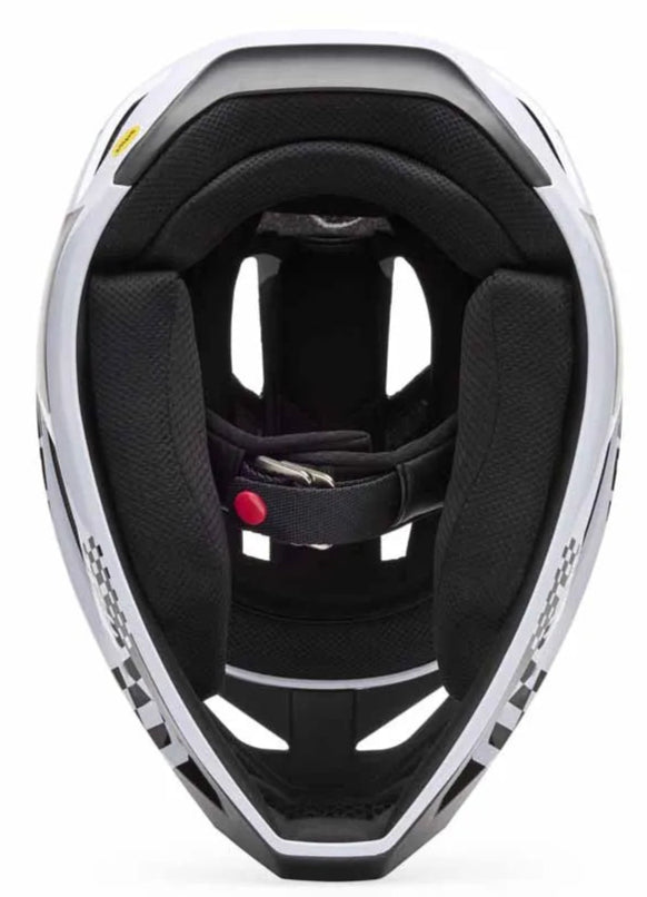 Fox Youth Rampage Digi Image Helmet, Black/White