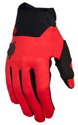 Fox Defend Wind Offroad Gloves Fluro Red