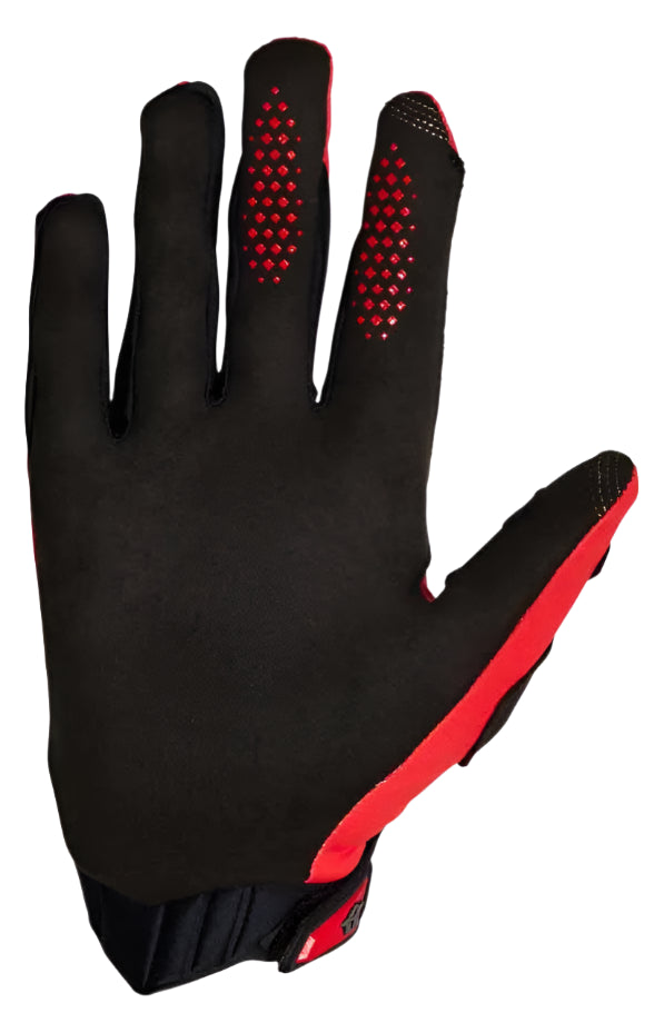 Fox Defend Wind Offroad Gloves Fluro Red