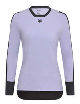 Fox Women's Defend Thermal Jersey Lilac FRONT 