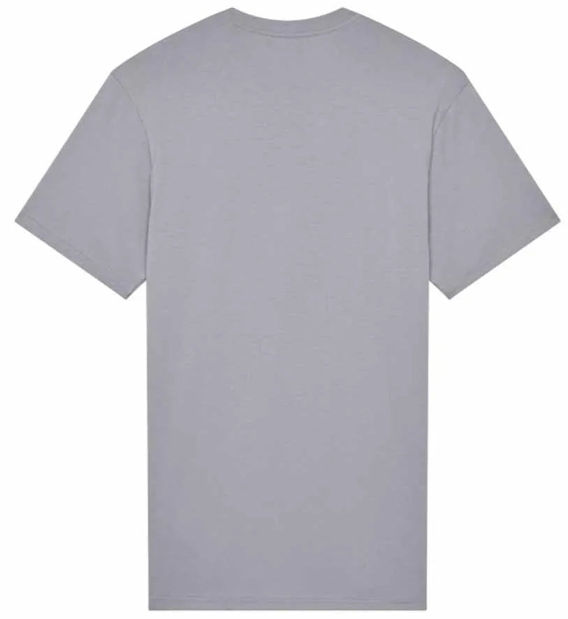 Fox Emblem SS Premium Tee Steel Grey BACK 
