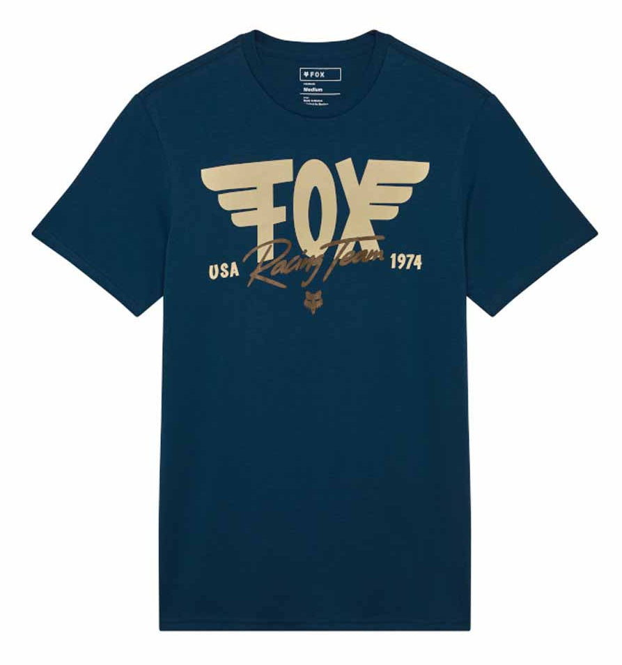 Fox Winged SS Premium Tee Twilight FRONT 