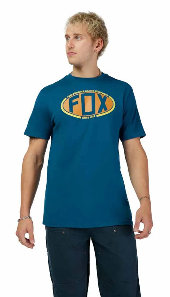 Fox Performance SS Premium Tee Twilight FRONT FACING MODEL 