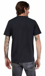 Fox National Short Sleeve Premium Tee Black BACK FACING MODEL