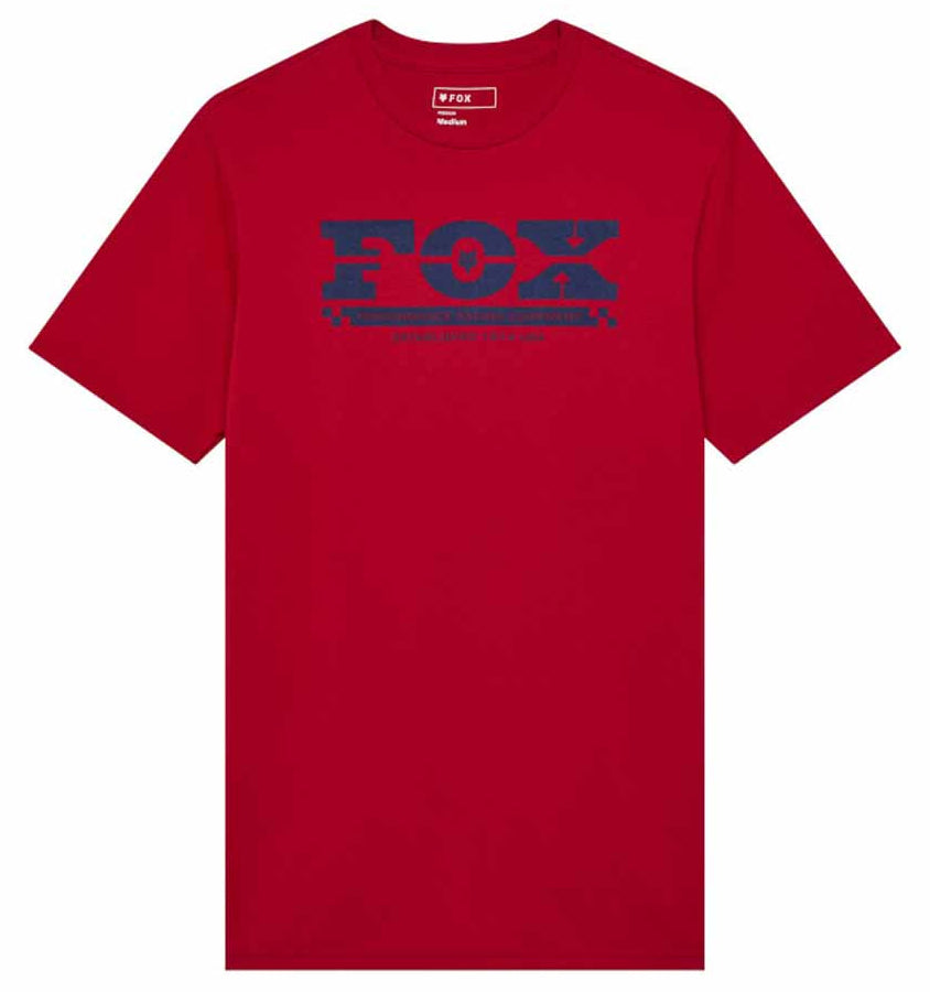 Fox National Short Sleeve Premium Tee Cardinal FRONT