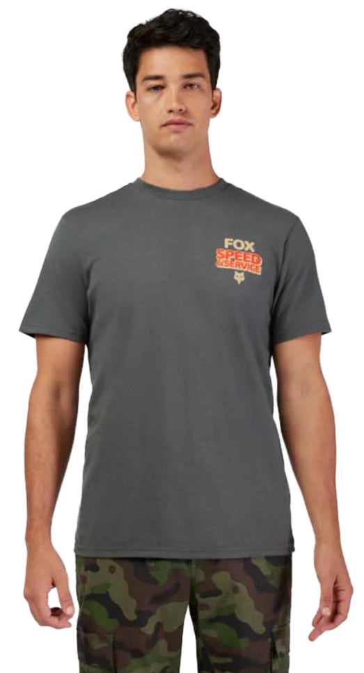 Fox Always Custom SS Premium Tee Dark Shadow FRONT FACING MODEL 