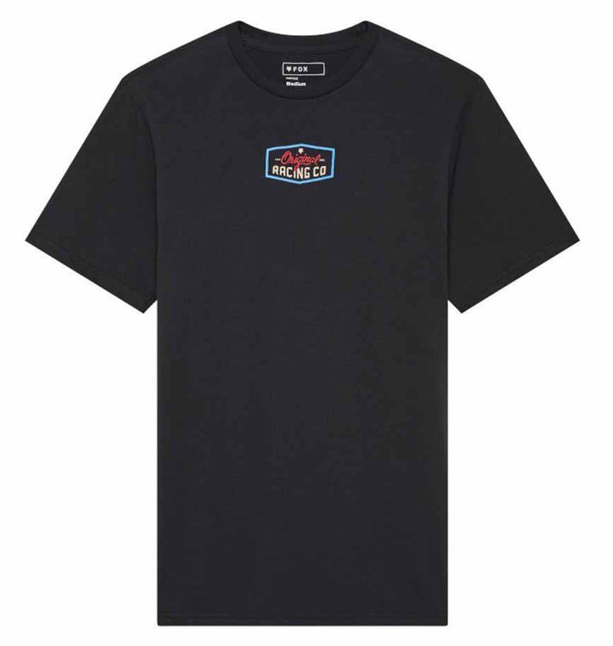 Fox Original Short Sleeve Premium Tee Black FRONT