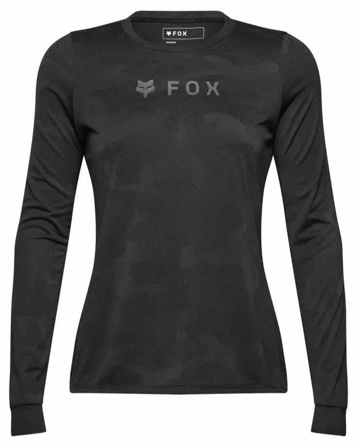 Fox Womens Ranger TRU DRI LS Jersey Black